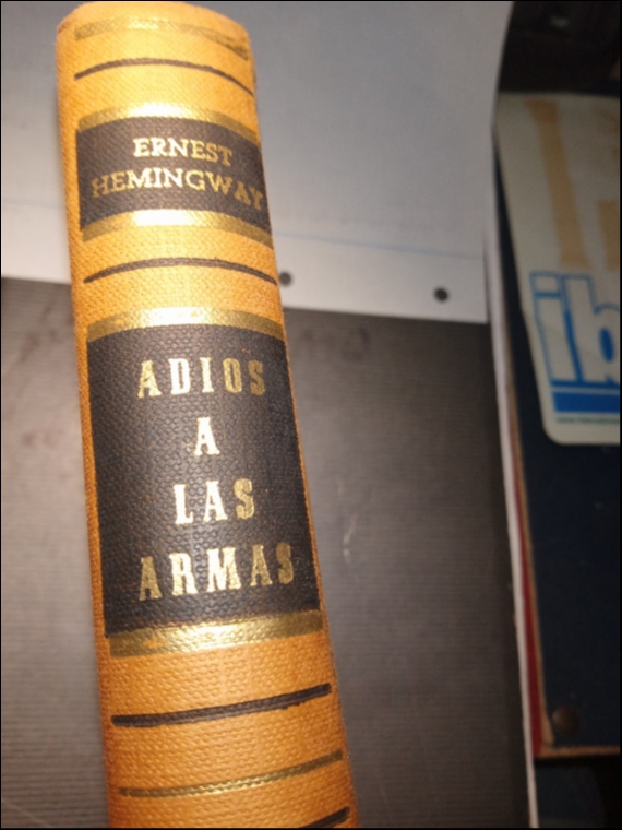 ADIÓS A LAS ARMAS (ERNEST HEMINGWAY)