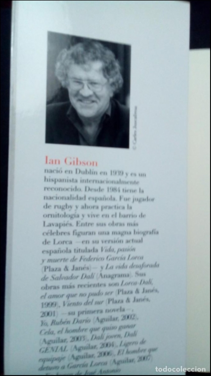 DALÍ JOVEN, DALÍ GENIAL-IAN GIBSON