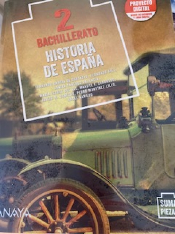 2do Bachiller Historia de España (Anaya Suma Piezas)