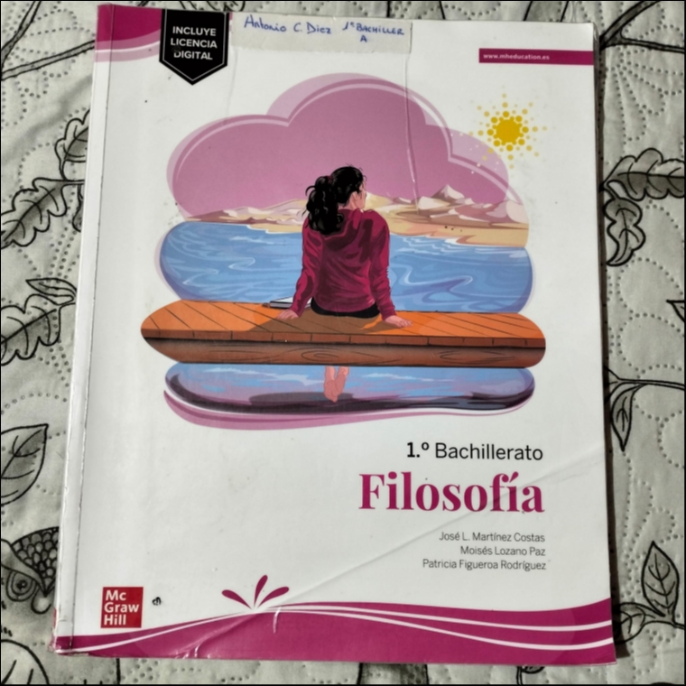 Filosofía 1º Bachillerato - McGraw Hill